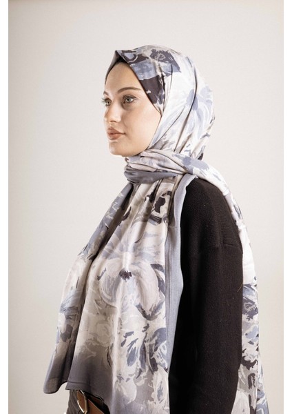 Desenli Pamuk İpek Şal Desen-2