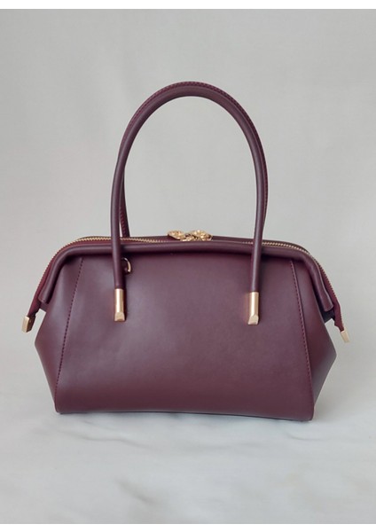 261SV826 Model Sarach Marka Bordo Renk El ve Omuz Çantası modelleri
