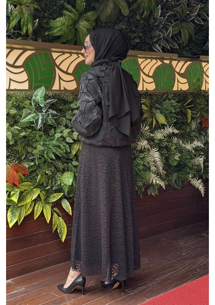 Dantel Etek W-6618 Siyah fırsatları