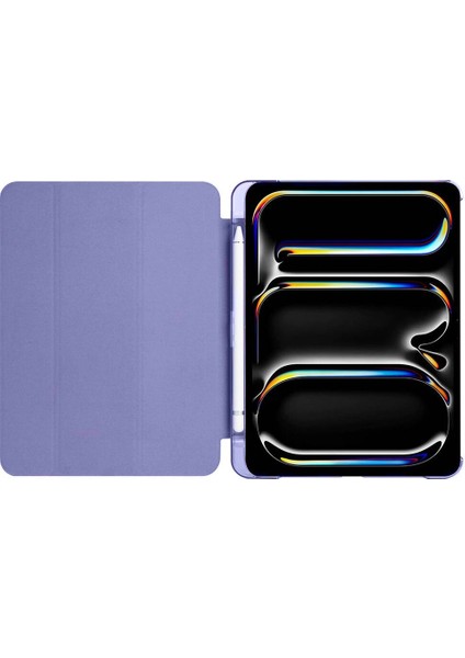 Apple iPad Pro 11 M5 (2025) Kalemlikli Standlı Yarı Saydam Hard Pc Kılıf fırsatları