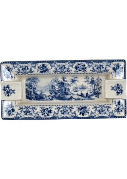 Lucky Art Florantine Kül Tablasi Mavi