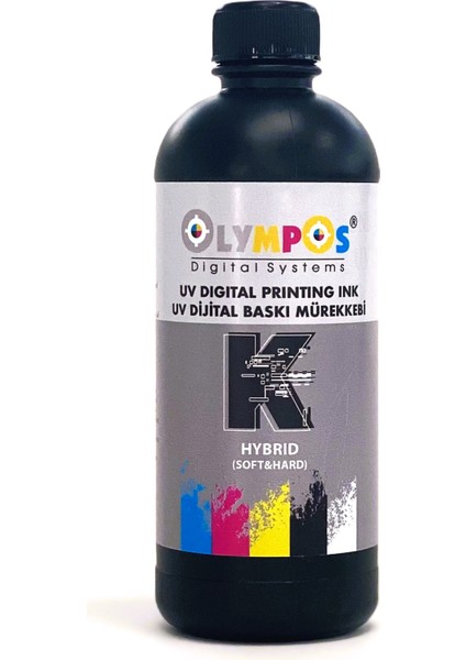 Olympos Uv Boya Siyah Hybrıd (500 Ml.)