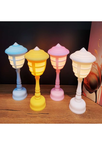 LED Işık Tasarımı Sokak Lambası Renkli