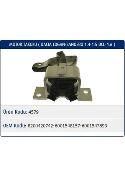 M4579 Motor Takozu 6001547893 6001548157 8200420742