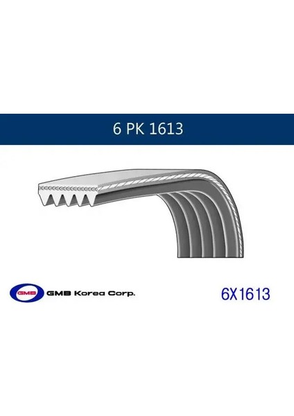 6PK1613 Kayis 022145933AG 03L903137R 1271828