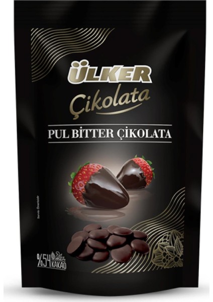 Pul %54 Bitter Çikolata - 100 Gram - 12 Adet