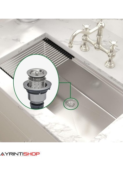 Mutfak Lavabo Paslanmaz Çelik Drenaj Süzgeç Sepeti Süzgeç fırsatları