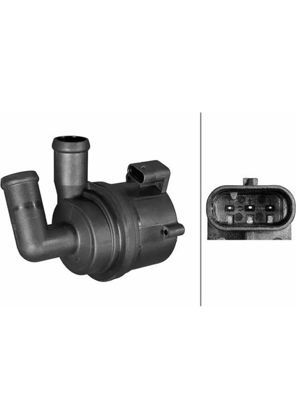8TW358313321 Ek Su Pompasi 1K0121599D 5N0965561A