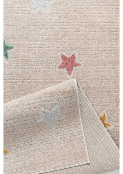 Yıldızlı Halı Yumuşak Dokuma Çocuk Halısı Anaokul Kreş Çocuk Odası Bebek Oyun Halısı modelleri