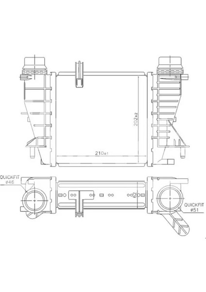 IRN505064 Turbo Radyatoru 144618748R 144619U20A