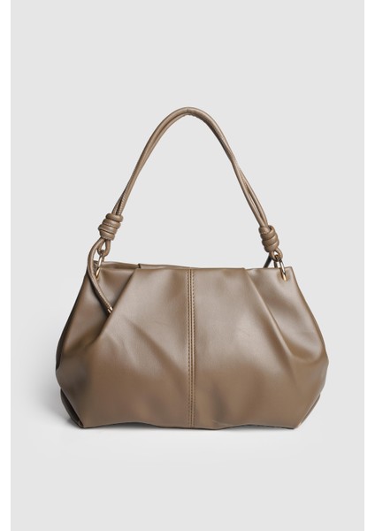 Lagraccio Paris Kadın Brale Yumuşak Deri El ve Omuz Çantası Koyu Vizon fiyatları