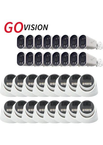 32 Adet 2mp Ahd Güvenlik Kamerası – Full Hd, Gece Görüşlü