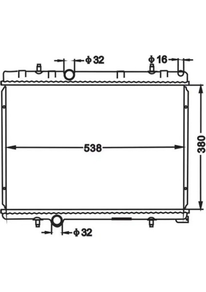 80416 Motor Radyatoru 1330J7 1330W2