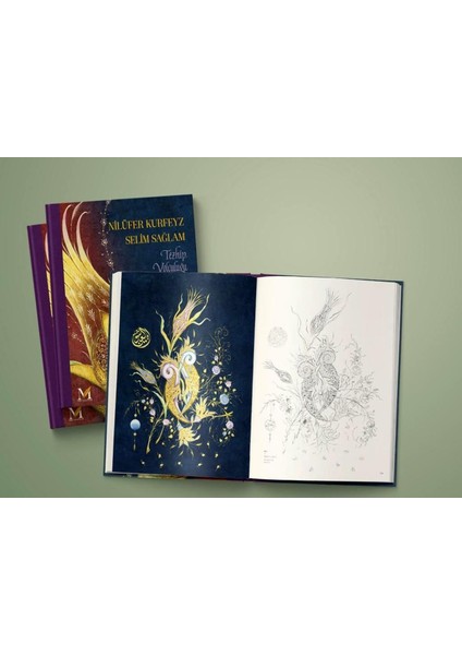 Tezhip Yolculuğu - Nilüfer Kurfeyz & Selim Sağlam (Prestij Çalışma) modelleri