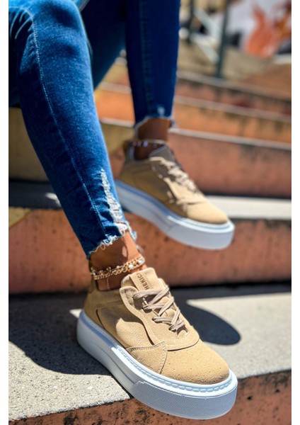 CH187 - Sbt Kadın Ayakkabı Kum