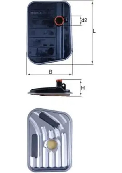 HX273 Sanziman Filtresi 2245798 7M5R7G186AC 7M5R7G186AE