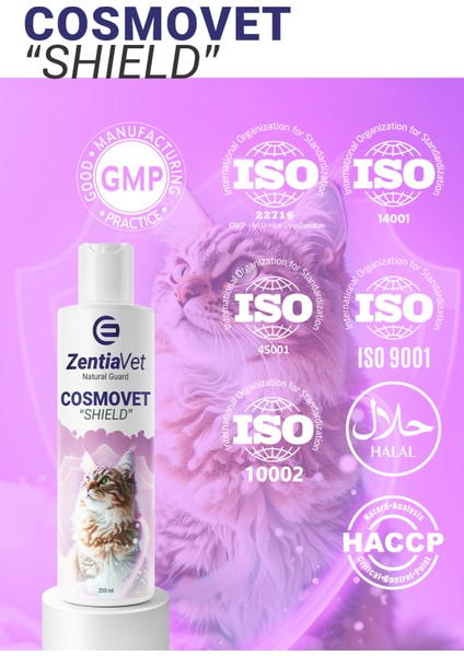 Shield Bit Şampuan 250 ml ve Beauty 160 ml Kedi