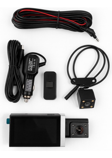 Araç Içi Kamera | Vehicle Blackbox Dvr Wifi, Çift Kamera, Geri Görüş Dahil