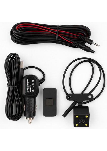 Araç Içi Kamera | Vehicle Blackbox Dvr Wifi, Çift Kamera, Geri Görüş Dahil