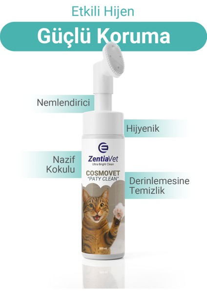 Cosmovet Paty Clean Kedi 200 ml