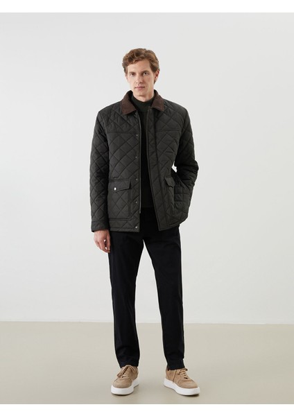 Yeni Sezon Standart Kalıp Gömlek Yaka Erkek Mont fiyatları