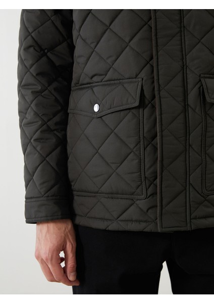 Yeni Sezon Standart Kalıp Gömlek Yaka Erkek Mont modelleri