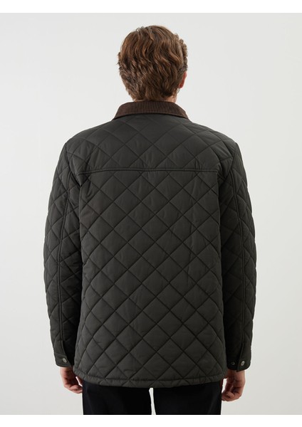 Yeni Sezon Standart Kalıp Gömlek Yaka Erkek Mont fırsatları