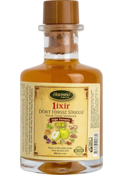 1İxir Dört Hırsız Sirkesi 200Ml modelleri