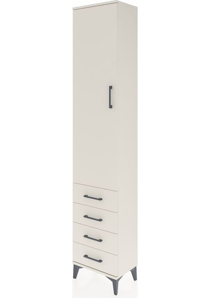 Arges Dolap 4 Raflı 4 Çekmeceli Tek Kapaklı 44X30X221 Aytaşı-Aytaşı modelleri