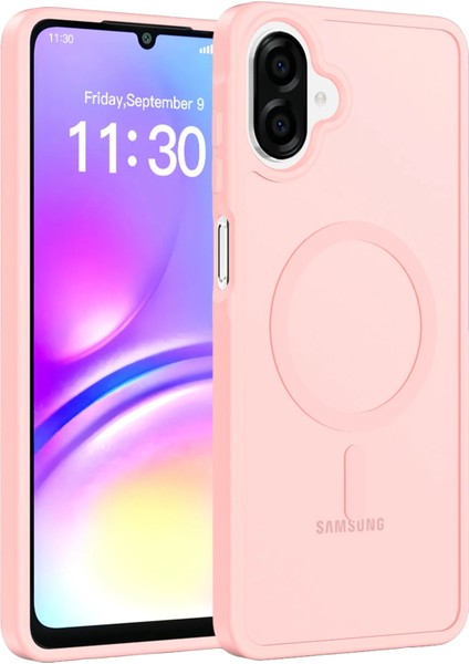 Samsung Galaxy A07 / A06 Için Magsafe ile Uyumlu Kılıf Mat Yüzey Sio Kapak