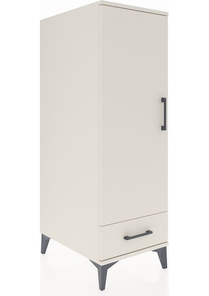 Kronos Dolap 3 Raflı Tek Çekmeceli Tek Kapaklı 44X59X134 Aytaşı-Aytaşı fiyatları