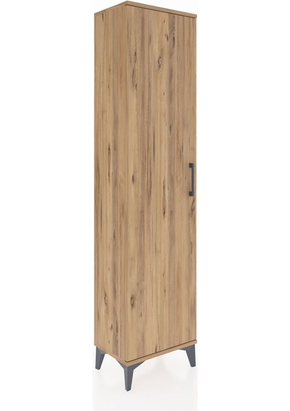 Arges Dolap Tek Raflı Tek Kapaklı Tek Askılı 44X30X182 Çam-Çam fiyatları