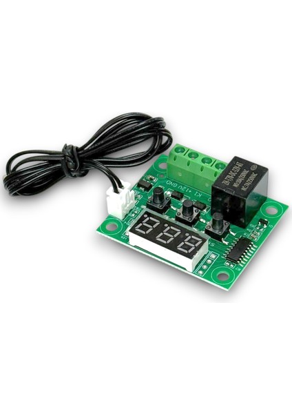 W1209 Röle Çıkışlı Dijital Termostat - Sıcaklık Kontrol Kartı
