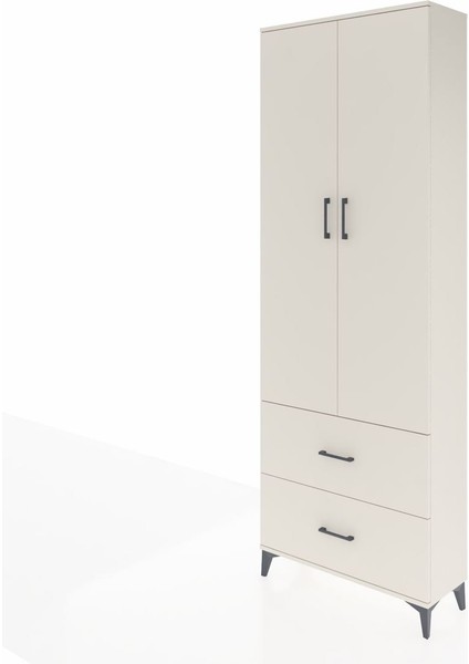 Arges Dolap 4 Raflı 2 Çekmeceli 2 Kapaklı 88X30X243 Aytaşı-Aytaşı modelleri
