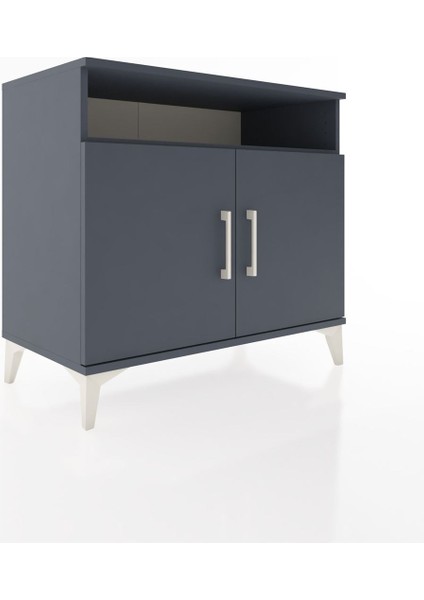 Hyperion Şifonyer 3 Raflı 2 Kapaklı 88X44X80 Antrasit-Antrasit fiyatları