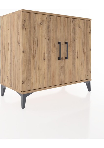 Hyperion Şifonyer Tek Raflı 2 Kapaklı 88X44X80 Çam-Çam fiyatları