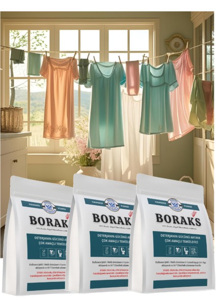 Boraks Doğal Deterjan Toz 750G modelleri