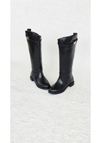 Melinta Tokalı Fermuarsız Binici Çizme fırsatları