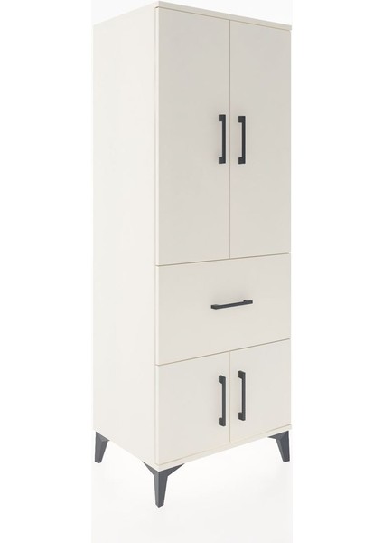 Hyperion Dolap 3 Raflı Tek Çekmeceli 4 Kapaklı 60X44X163 Aytaşı-Aytaşı fiyatları