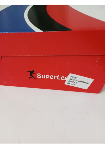 42 Numara Siyah Kırmızı Beyaz Krampon