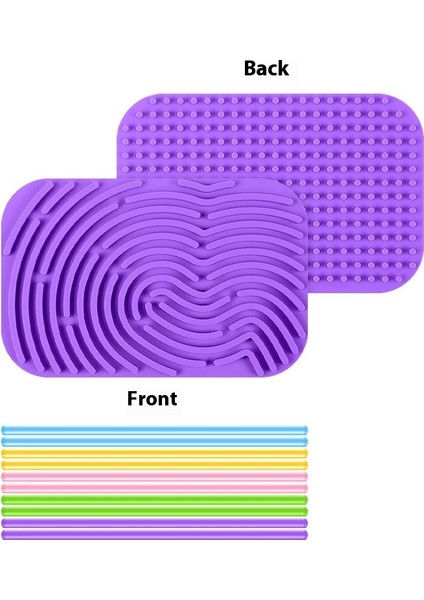 Çocuk Eğitici Silikon Stres Giderici Oyuncaklar Erken Eğitim Gelişim Konsantrasyon Oyunları Ebeveyn-Çocuk Puzzle Duyusal Aktivite Panoları (Yurt Dışından)