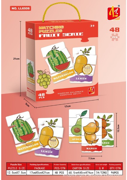 Çocuk Kağıt Ilerleme Eşleştirme Puzzle Bebek Erken Eğitim Erkek Kız Puzzle Puzzle Hediye (Yurt Dışından)