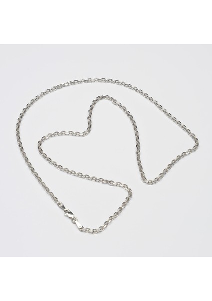 100 Mikron Rodyum Force Gümüş Zincir modelleri