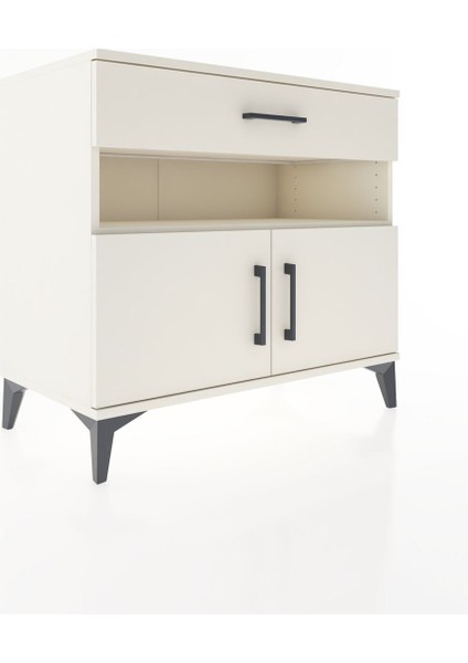 Hyperion Şifonyer 2 Raflı Tek Çekmeceli 2 Kapaklı 88X44X80 Aytaşı-Aytaşı fiyatları