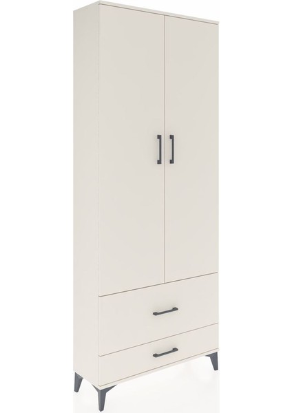 Arges Dolap 4 Raflı 2 Çekmeceli 2 Kapaklı 88X30X221 Aytaşı-Aytaşı fiyatları