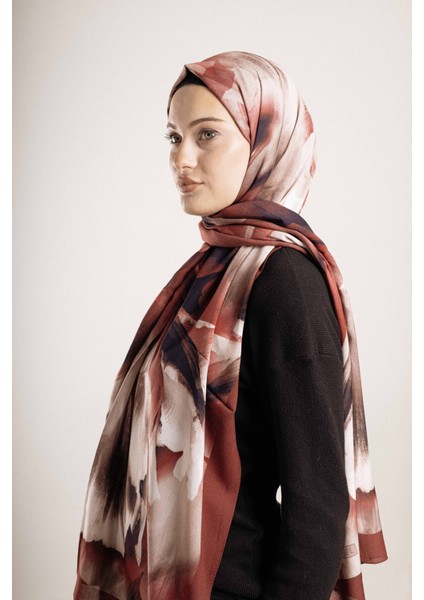 Desenli Pamuk İpek Şal Desen-3 fırsatları