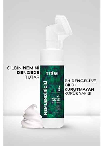 Nemlendirici Yüz Temizleme Köpüğü Niacinamide İçerikli Tüm Cilt Tipleri İçin 200 ml