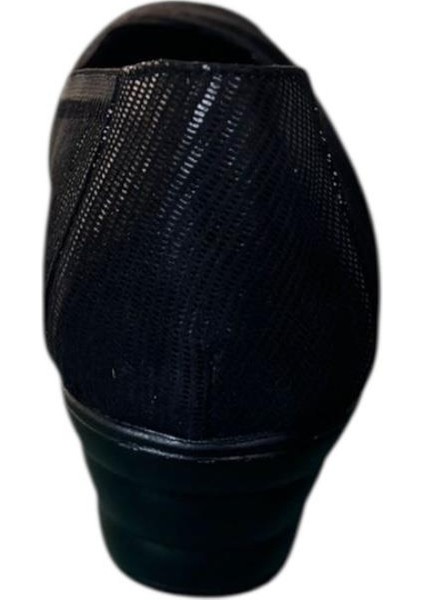 Extrafıt Geniş Kalıp Kadın Büyük Numara Dolgu Topuk Lastikli Ayakkabı 6280 indirimleri