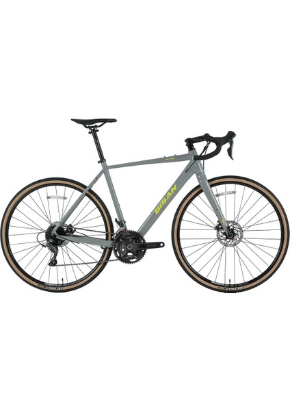 All Trail Grx 400 Yol Bisikleti 52 cm 700C 2X10 Vites Açık Gri Sarı