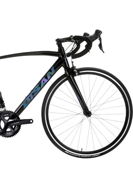 RX-9500 105 Yol Bisikleti 50 cm 700C 2X11 Vites Parlak Siyah Mor Yeşil fiyatları